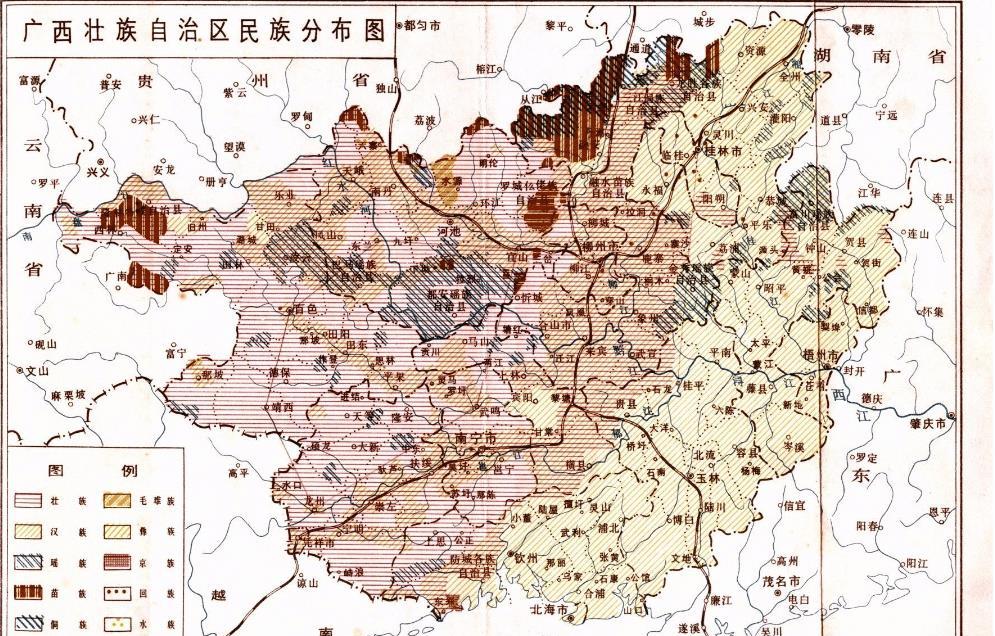 为什么壮族人与粤语白话人从相貌上很难区分