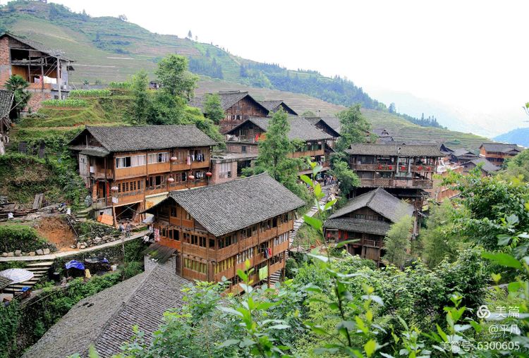 挂在天边的美景一一五月的龙脊