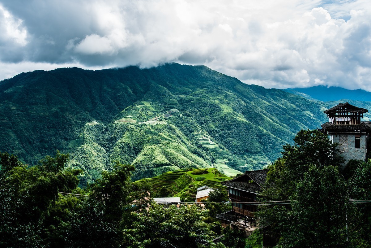 广西龙脊梯田（平安壮寨观景区）